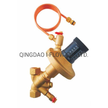 Picv Brass Differential Pressure Balancing Valve Pn16